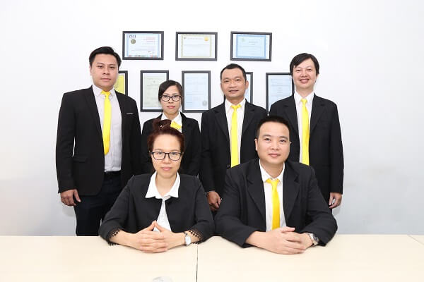 Ban lãnh đạo công ty TNHH Đầu tư Quốc tế Hoàn Mỹ